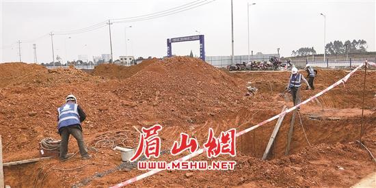 基坑建设现场。.jpg