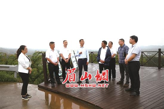 宋骥一行调研张场镇万年村万亩核桃产业园情况。.jpg