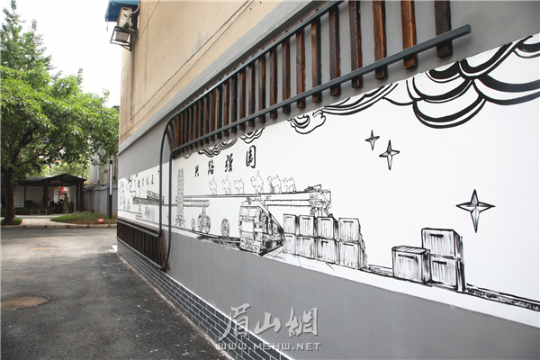 工务段小区文化墙。.JPG