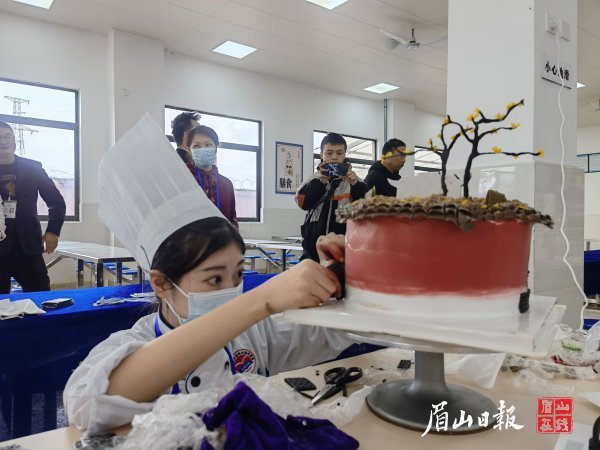西式面点创作。