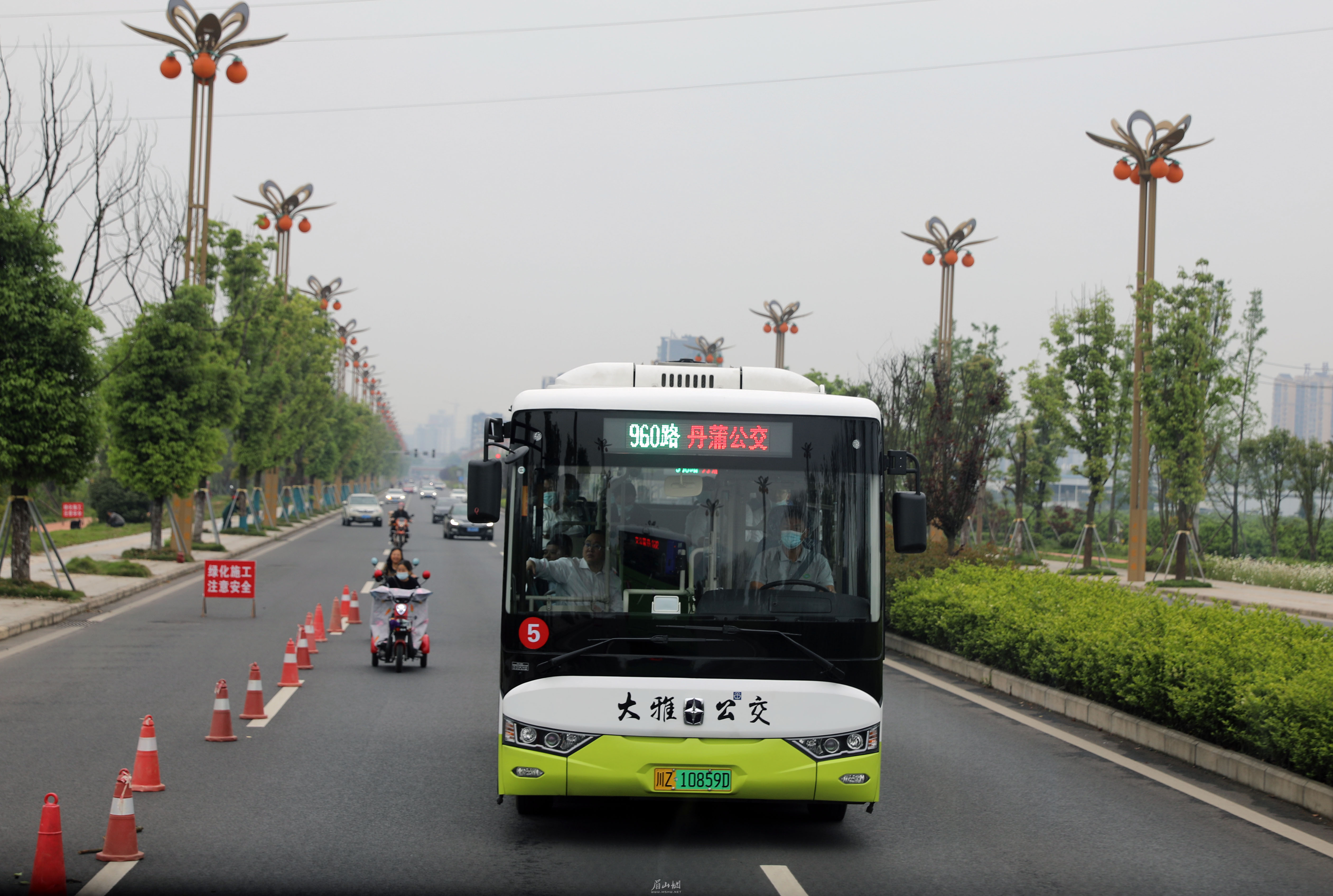 丹蒲城际公交试运行。.JPG