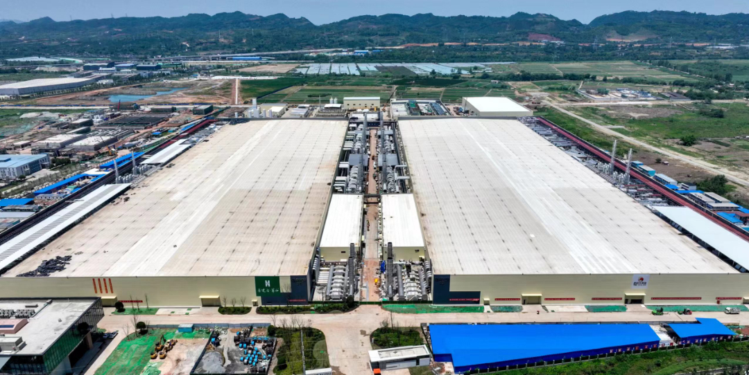 眉山天府新区通威高效晶硅太阳能电池项目(一期)。 眉山天府新区通威高效晶硅太阳能电池项目(一期)。